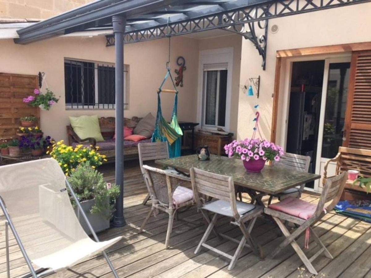 Calme , Proche Du Centre, Grande Terrasse, Petit Dejeuner Бордо Екстер'єр фото